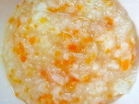 離乳食中期 白身魚 にんじん キャベツ入りお粥 レシピ 作り方 By J Mammy 楽天レシピ 離乳食中期 白身魚 にんじん キャベツ入りお粥 レシピ 作り方 By J Mammy 楽天レシピ